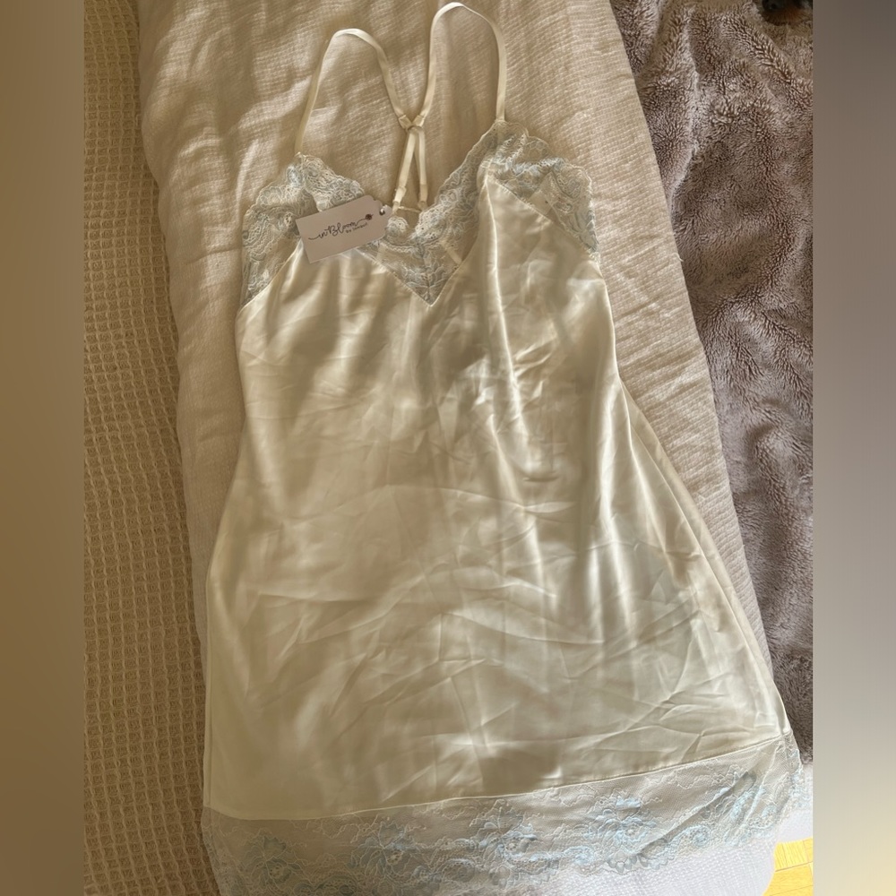 NWT In Bloom by Jonquil Lace Bridal Chemise- XS
